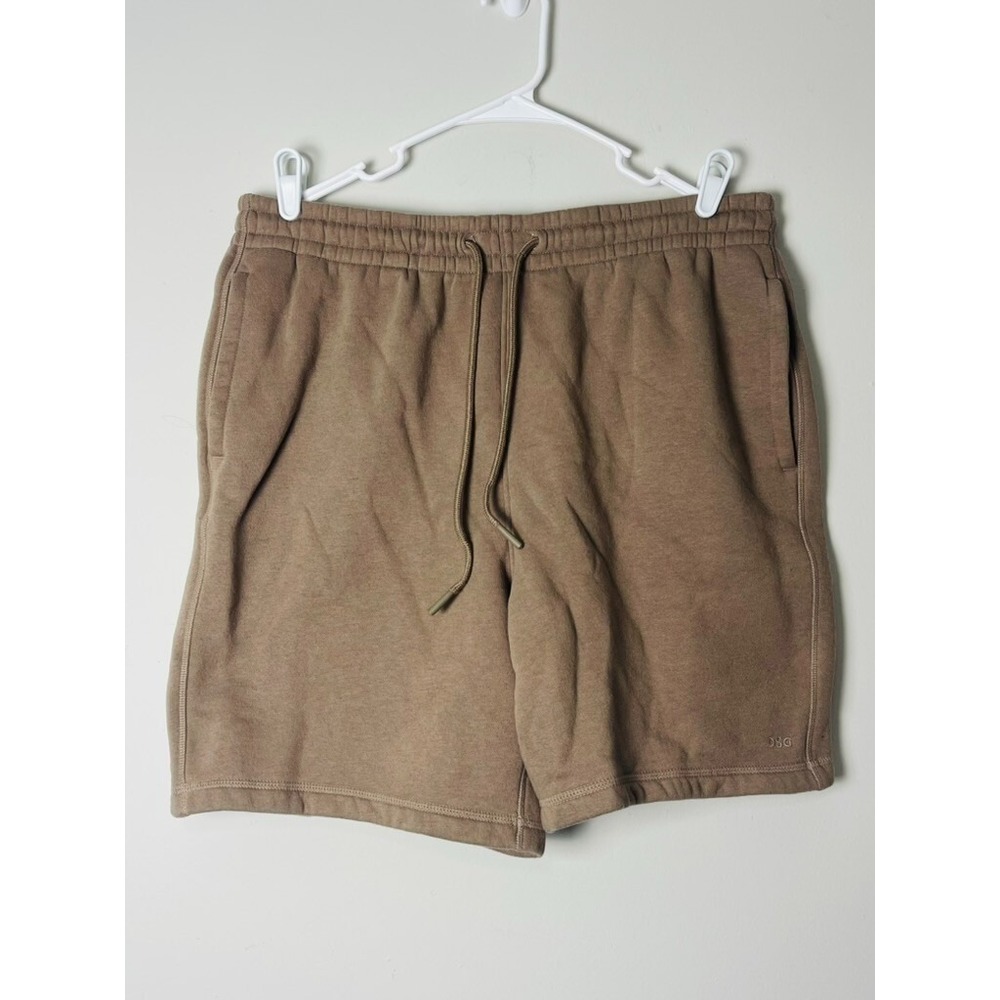 DBG‎ Menswear Shorts Casual Drawstring Brown Lounge Gym Activewear